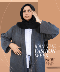 Stylish Grey Open Cardigan with Wide Sleeves - Perfect for Everyday Comfort